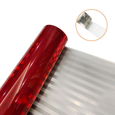 ECE104R 트럭 안전을 위한 금속화 노란색 E11 반사 테이프