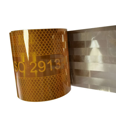 사우디 아라비아 2인치 3인치 4인치 * 25m 금속화 반사 안전 테이프 자동차 트럭