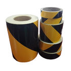 Waterproof Warning Reflective Tape With Yellow And Black Color