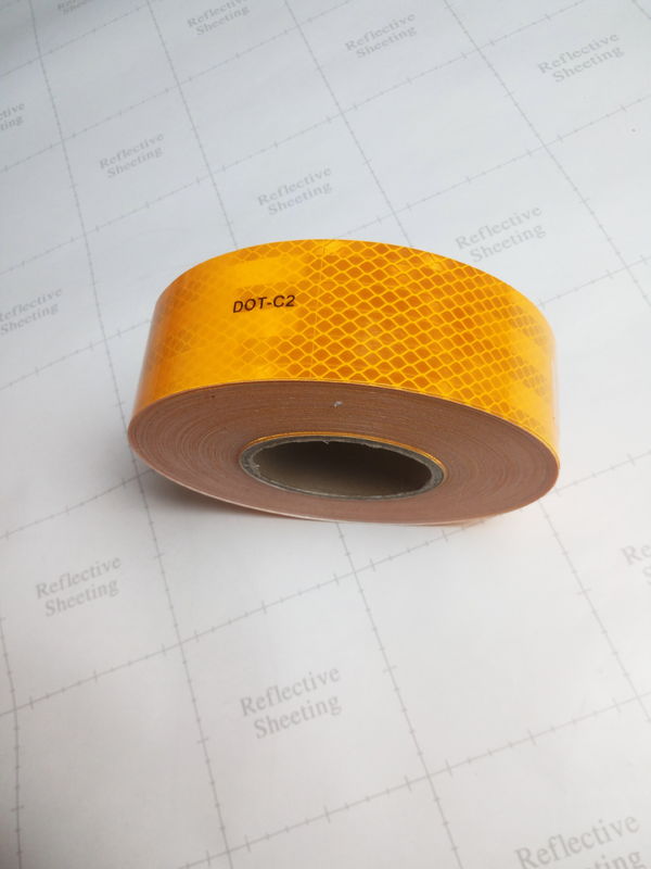 높은 가시성 차량 DOT-C2 투명성 반사 물질 테이프 스티커 5CM 사용자 지정 교통 표지판