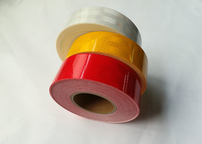트럭 차를 위한 노란 백색 빨간 사려깊은 결백 테이프 E 표 5cm*45.7m