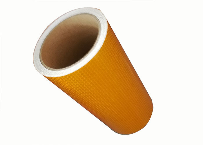 빨간 주황색 도로 표지 교통 ISO SGS를 위한 Retro 사려깊은 접착성 장