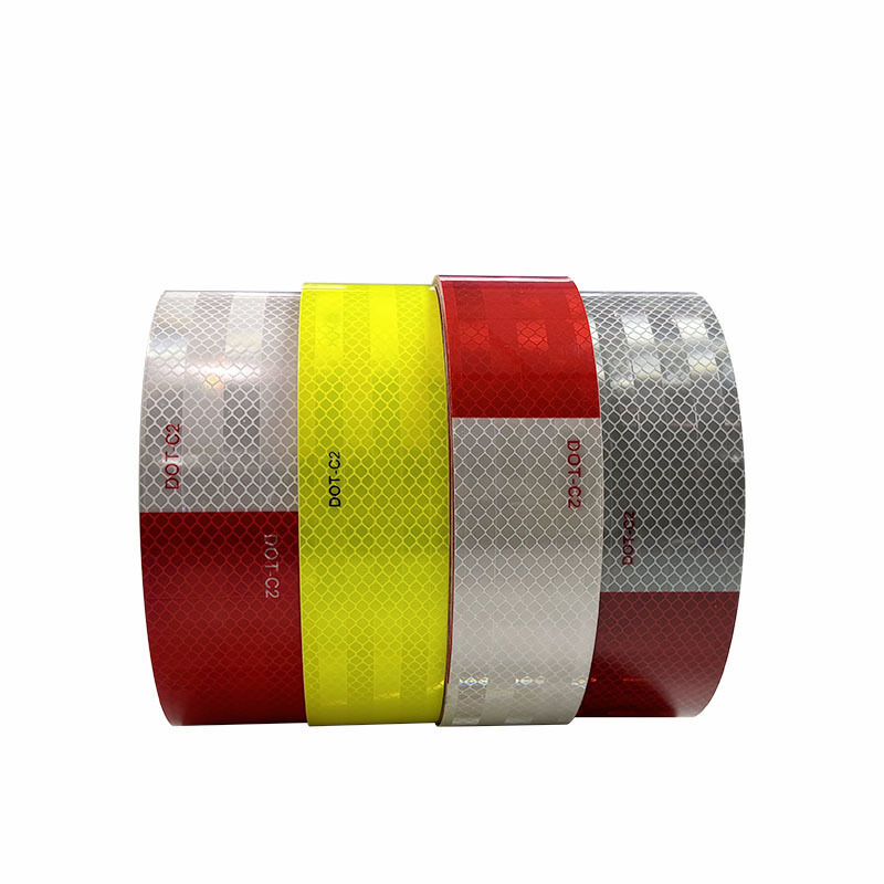 5cm Cinta 3m Reflectivo 8910a 자전거 반사경 마이크로 프리즘 DOT-C2 형광 라임 트럭 용 노란색 녹색 반사 테이프