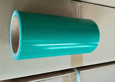 PVC Green Blue Orange Printable Reflective Sign Vinyl Polyester  Material 1.22m*45.72m / Roll