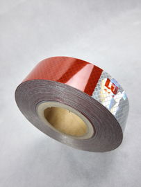 Flexible Luminous Road 2 Inch Truck Red And White Dot Reflective Tape On Commercial Vehicles