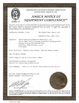 중국 Hefei Lu Zheng Tong Reflective Material Co., Ltd. 인증