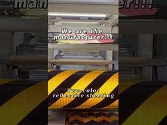 중국 유리 곰의 제조자 차량에 대한 빨간색과 흰색 반사 판